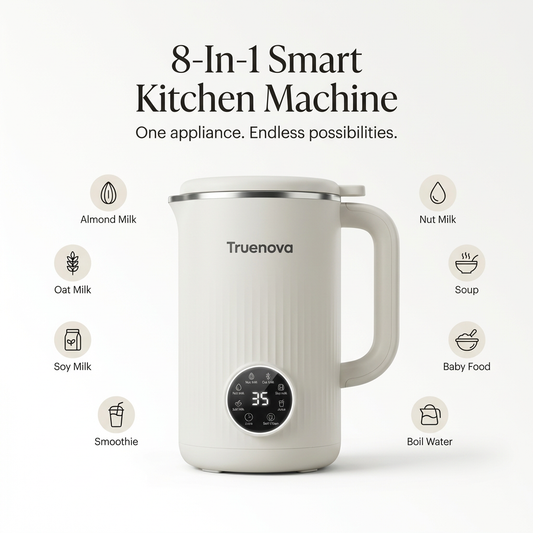 Fresh, Healthy, Homemade Nut Milk in Minutes