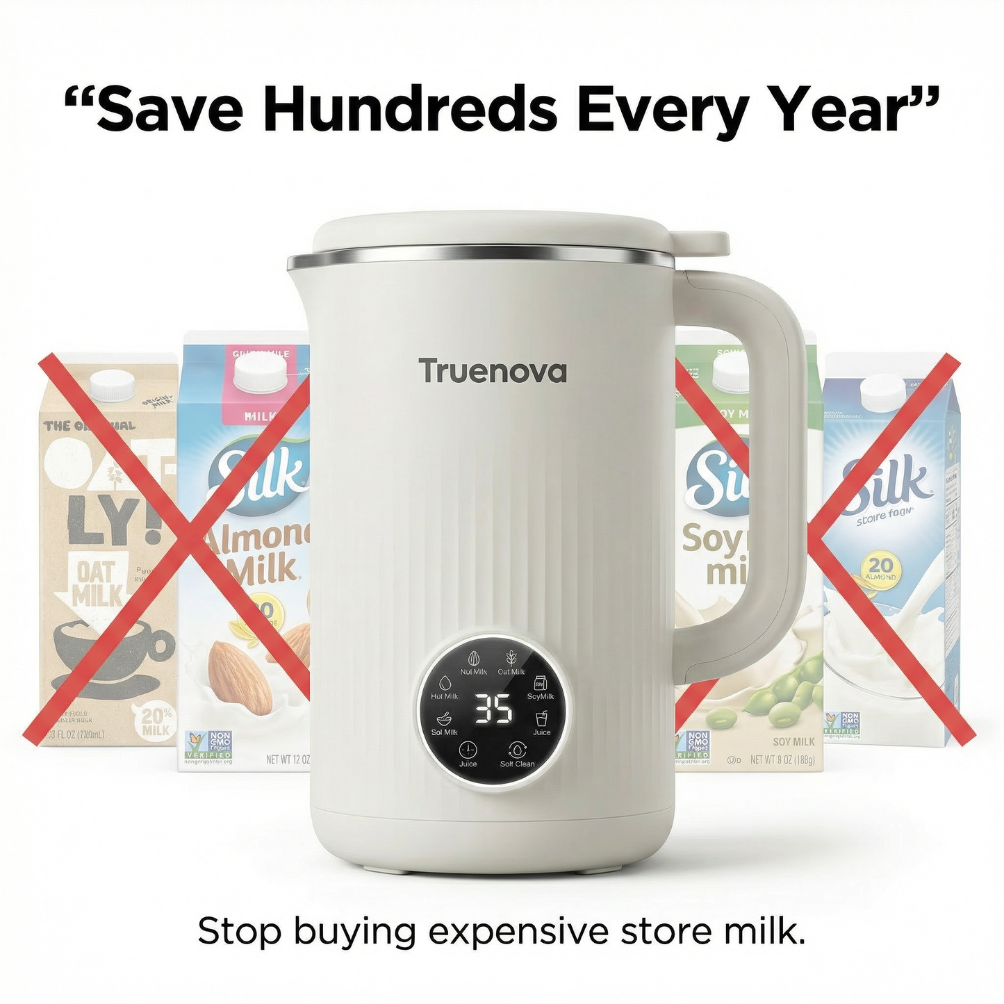 Fresh, Healthy, Homemade Nut Milk in Minutes