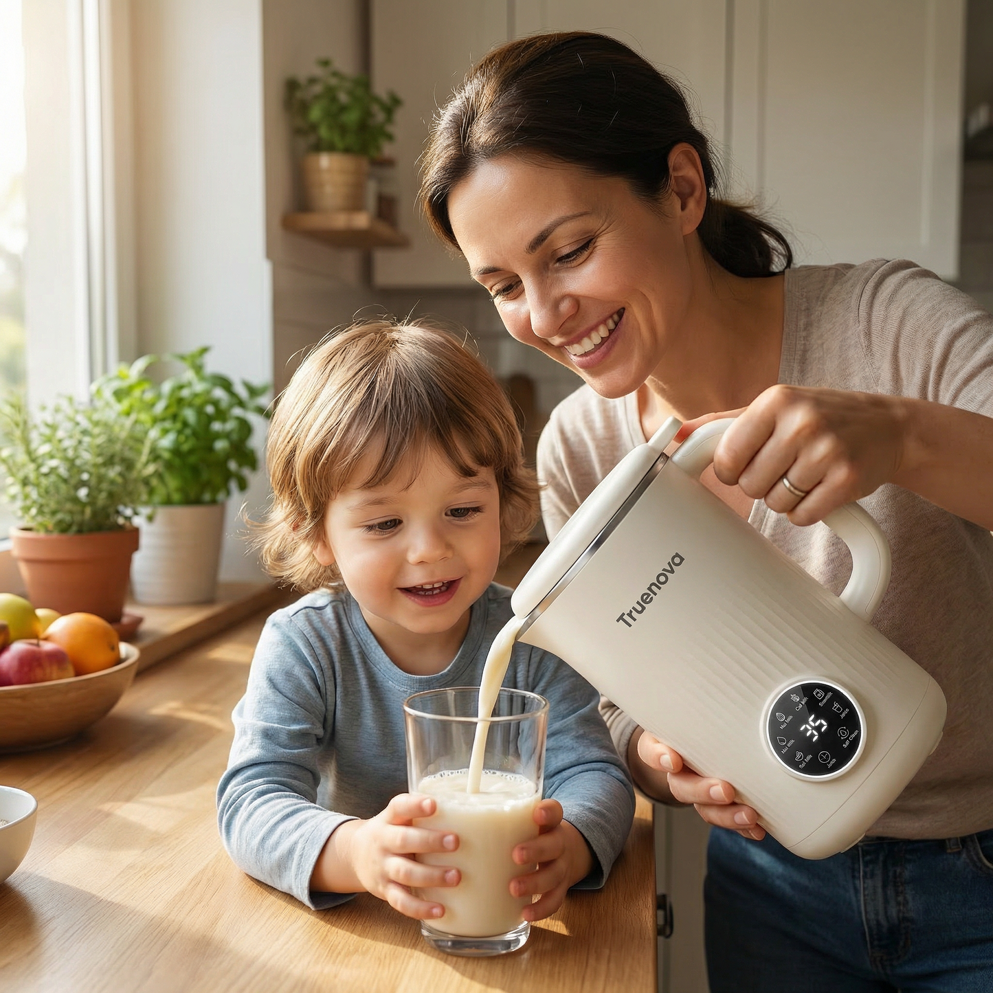 Fresh, Healthy, Homemade Nut Milk in Minutes