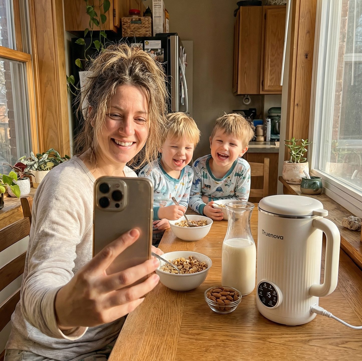 Fresh, Healthy, Homemade Nut Milk in Minutes